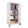 Sandusky Cabinets Transport Three Shelf Large Mobile Storage - 66" x 36" x 24"