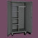 Sandusky Cabinets Transport Mobile Combination Storage Cabinet - 78" x 36" x 24"