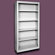 Sandusky Cabinets 72" H Extra Large Five Shelf Bookcase