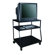 Sandusky Cabinets 40" Wide Body TV Monitor Cart