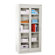 Sandusky Cabinets Clearview Tall Storage Cabinet with Sliding Clear Doors