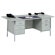 Sandusky Cabinets 72" W Double Pedestal Large Executive Desk with File Drawer