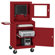 Sandusky Cabinets Mobile Computer Security Workstation with Slide-Out Shelf
