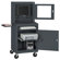 Sandusky Cabinets Mobile Computer Security Workstation with Slide-Out Shelf