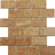 Epoch Architectural Surfaces Noce 2" x 4" Tumbled Travertine Mosaic in Brown