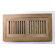 Moldings Online 6" x 14" x 3/4" Flush Mount Unfinished Red Oak Wood Vent