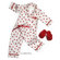 Carpatina American Girl Dolls Strawberry Fields Pajamas and Slippers