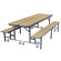 National Public Seating Mobile Convertible Bench Unit
