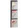 Safco Products Company Three Pocket Wave Magazine Rack