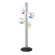 Safco Products Company Customizable Multi Direction Sign in Gray