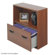 Safco Products Company Apres Modular Storage Shelf with Lower File Drawer