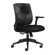 Safco Products Company Bliss Mid-Back Height Adjustable Black Office Chair