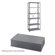Safco Products Company 18" Industrial Steel Shelving in Dark Gray
