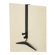 Safco Products Company Over the Door Double Hook with Hangers in Black (Set of 6)