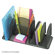 Safco Products Company Onyx Deluxe Organizer in Black (Set of 6)