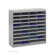 Safco Products Company Steel Literature Organizer with 36 Letter-Size Compartments