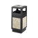 Safco Products Company Canmeleon Series Outdoor Aggregate Panel Side Opening Receptacle with Urn (Large)