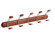 Safco Products Company Bamboo Wall Mount Rack