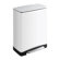 Safco Products Company Squared Step-On Trash Receptacle