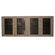 Vinotemp Oak Wine Cooler Credenza with Glass Doors