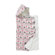 DwellStudio Zinnia Hooded Towel in Rose
