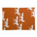 DwellStudio Foxes Orange Graphic Knit Blanket