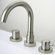 LaToscana Elba Double Handle Deck Mount Roman Tub Faucet Trim Lever Handle