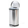 simplehuman Semi-Round Step Trash Can in Brushed Stainless Steel