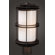 Elk Lighting Burbank  Outdoor Post Lantern in Clay Bronze