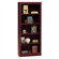 Bush Industries Saratoga 72" H Five Shelf Bookcase in Cherry