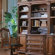 Hooker Furniture Brookhaven 78" H Left Bookcase in Medium Clear Cherry