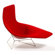 Knoll &reg; Bertoia Asymmetric Chaise
