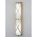 Robert Abbey Chase Large Half Round Wall Sconce in Antique Natural Brass