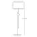 Robert Abbey  Telescoping Floor Lamp with Disk Housing