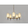 Robert Abbey Emile 5 Light Chandelier