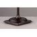 Robert Abbey Winston Torchiere Floor Lamp  with Articulating Shade in Dark Natural Brass