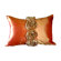 Debage Inc. Valencia Rectangular Taffeta Pillow in Orange