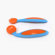 Boon Benders Adaptable Utensils in Blue Raspberry / Tangerine