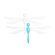 Boon 2 Pack Fli Dragon Fly Mobile in Blue / White