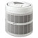 Honeywell Enviracaire HEPA Air Purifiers, 3-Speeds, 475 Sq Ft. Cap., 18"x18"x19-9/16", White