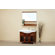 Bellaterra Home Crenshaw Bathroom Mirror in Medium Walnut