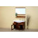 Bellaterra Home Crenshaw Bathroom Mirror in Medium Walnut