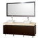 Wyndham Collection Malibu 72" Double Bathroom Vanity Set