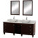 Wyndham Collection Premiere 72" Double Bathroom Vanity Set
