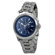 Fuji Time Men's Kannoji Watch in Silver with Blue Sub-Dial