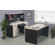 Bestar Hampton 60" W Credenza and Hutch