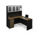 Bestar Pro-Concept L-Shaped Executive Workstation with High Hutch
