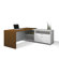 Bestar Pro-Linea L-Shaped Executive Desk