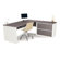 Bestar Connexion L-Shape Desk Office Suite