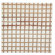 RS Furnishings Pura Vida I Off The Grid Teak Panel in White with Natural Grid